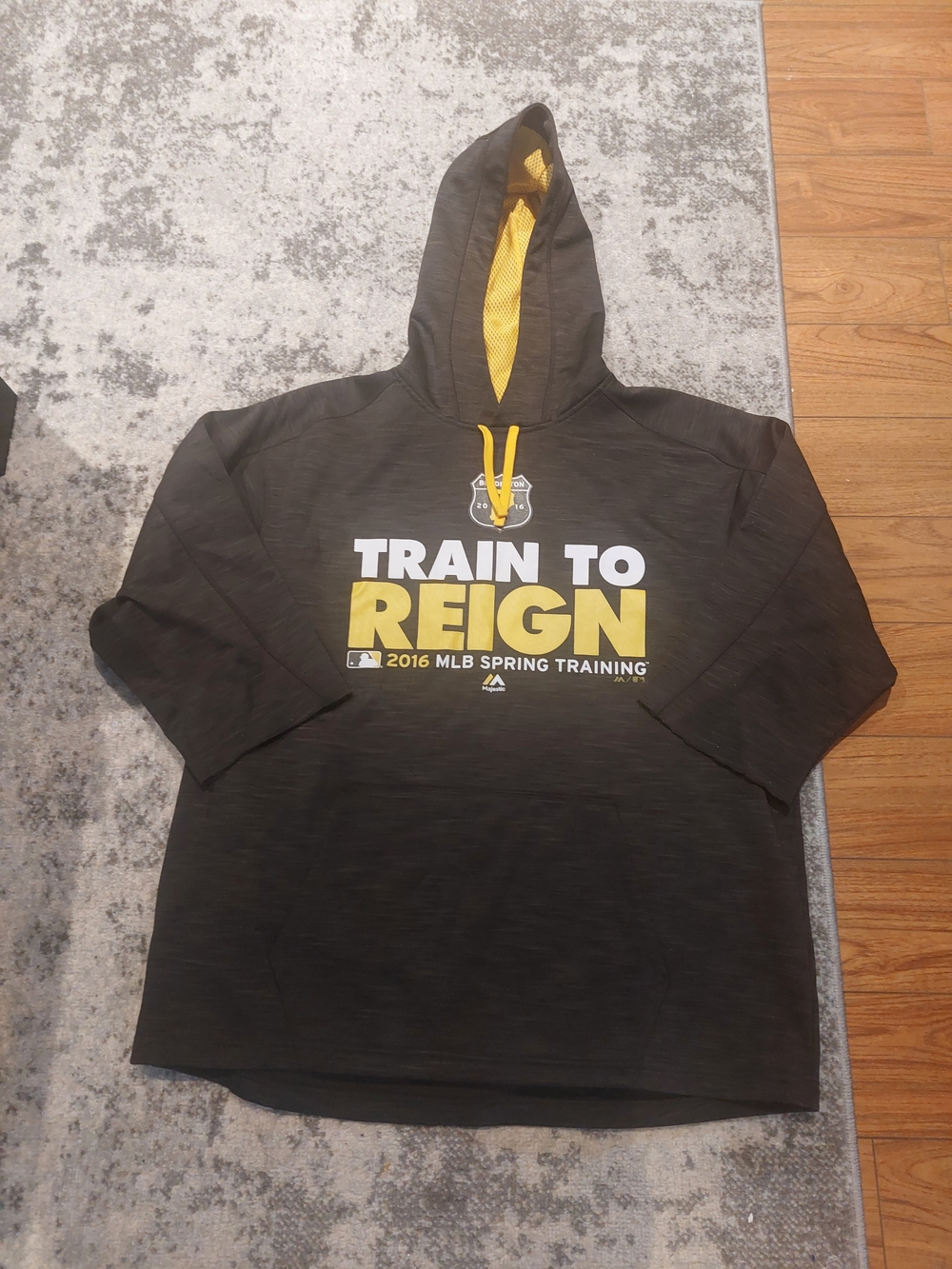 MLB Pittsburgh Pirates Black Hoodie From 2016 Spring Training